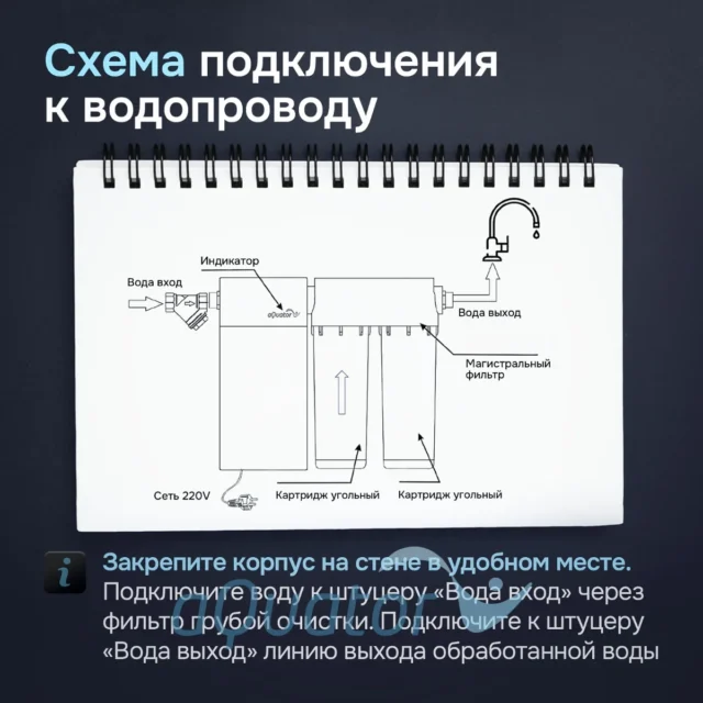 Очиститель и обогатитель кислородом питьевой воды «Акватор Плюс» — изображение 11